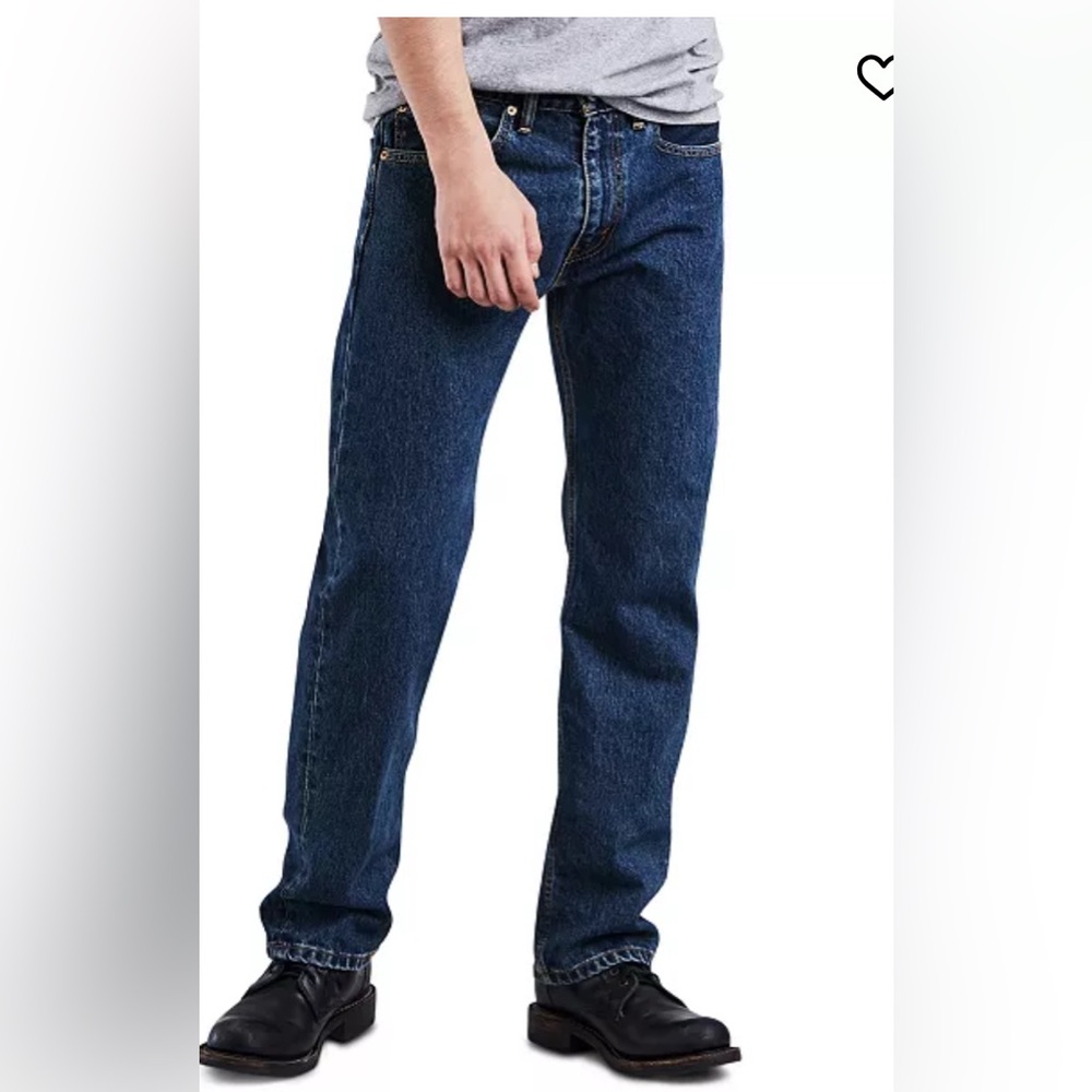 Levi's 505 Men's Dark Blue Straight Jeans - 30 x 30
